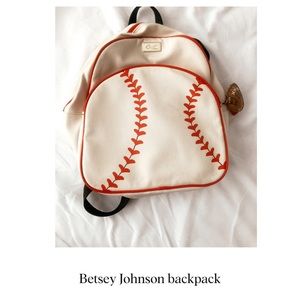 Betsey Johnson Baseball backpack